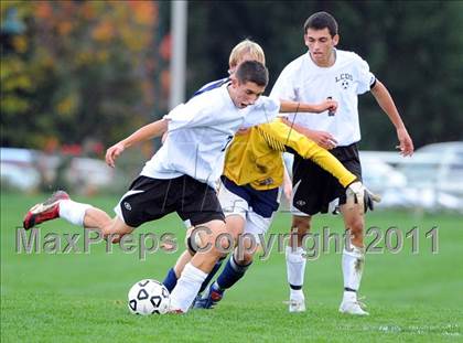 Thumbnail 1 in Hershey Christian vs Lancaster Country Day (D3 Playoff) photogallery.