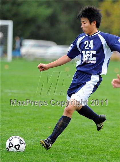 Thumbnail 1 in Hershey Christian vs Lancaster Country Day (D3 Playoff) photogallery.