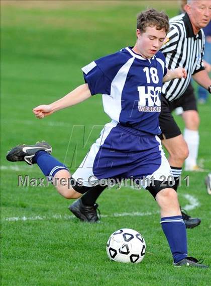 Thumbnail 3 in Hershey Christian vs Lancaster Country Day (D3 Playoff) photogallery.