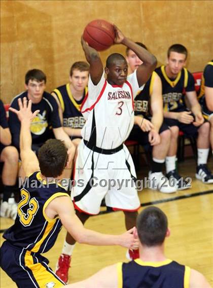 Thumbnail 1 in Berean Christian @ Salesian (CIF NCS D4 Playoffs) photogallery.