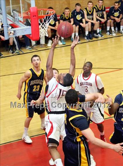 Thumbnail 3 in Berean Christian @ Salesian (CIF NCS D4 Playoffs) photogallery.