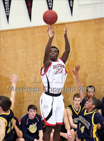 Thumbnail 3 in Berean Christian @ Salesian (CIF NCS D4 Playoffs) photogallery.