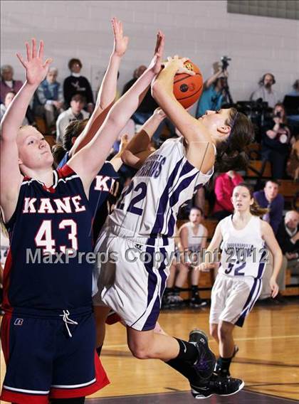 Thumbnail 2 in Kane @ Coudersport (District IX Second Round Playoff) photogallery.