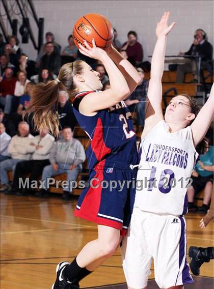 Thumbnail 2 in Kane @ Coudersport (District IX Second Round Playoff) photogallery.