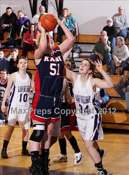 Thumbnail 3 in Kane @ Coudersport (District IX Second Round Playoff) photogallery.