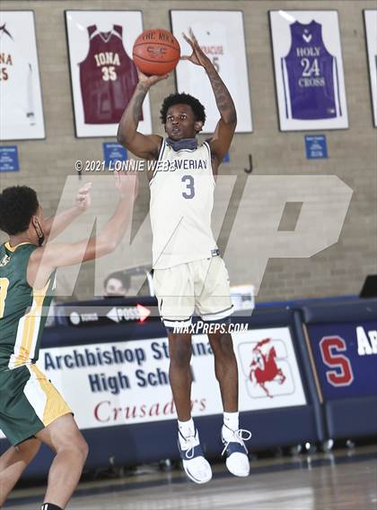 Thumbnail 3 in Xaverian vs Holy Cross (CHSAA Spring Tournament) photogallery.