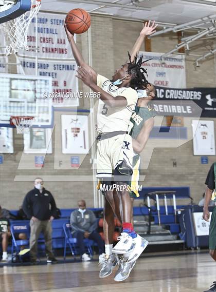 Thumbnail 2 in Xaverian vs Holy Cross (CHSAA Spring Tournament) photogallery.