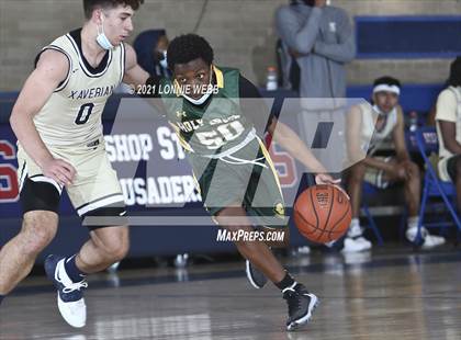 Thumbnail 3 in Xaverian vs Holy Cross (CHSAA Spring Tournament) photogallery.
