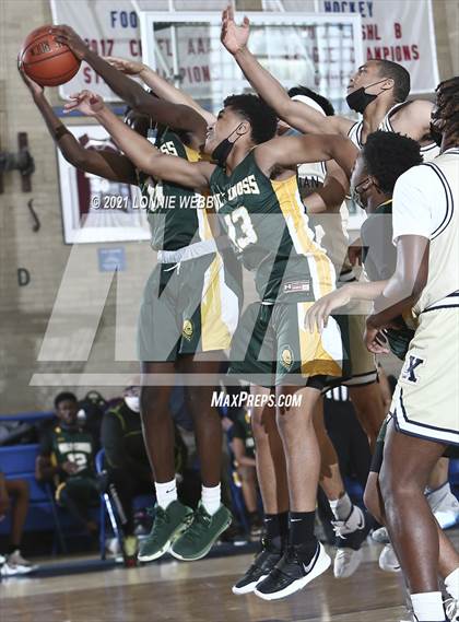 Thumbnail 2 in Xaverian vs Holy Cross (CHSAA Spring Tournament) photogallery.