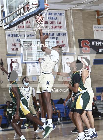 Thumbnail 1 in Xaverian vs Holy Cross (CHSAA Spring Tournament) photogallery.