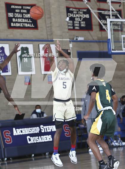 Thumbnail 2 in Xaverian vs Holy Cross (CHSAA Spring Tournament) photogallery.
