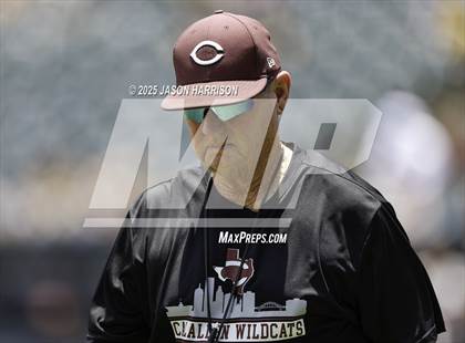 Thumbnail 2 in Texarkana Pleasant Grove vs Corpus Christi Calallen (UIL Baseball 4A D1 Final) photogallery.