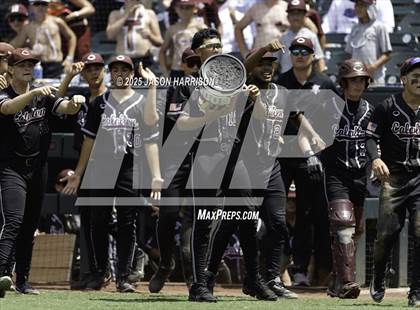 Thumbnail 1 in Texarkana Pleasant Grove vs Corpus Christi Calallen (UIL Baseball 4A D1 Final) photogallery.