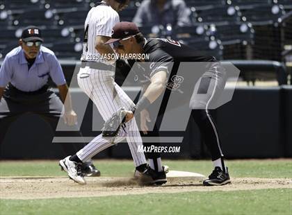 Thumbnail 1 in Texarkana Pleasant Grove vs Corpus Christi Calallen (UIL Baseball 4A D1 Final) photogallery.