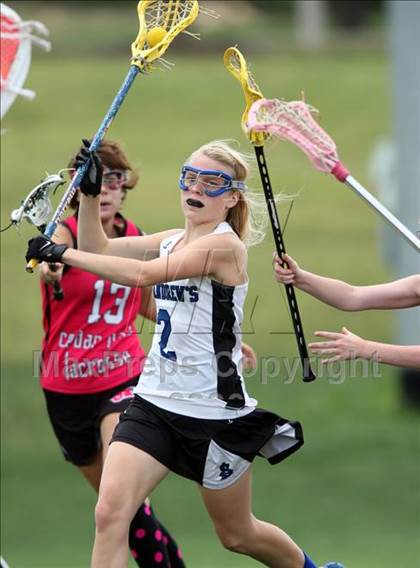 Thumbnail 1 in Cedar Park @ St. Andrew's (District Semifinal) photogallery.