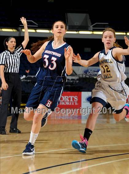 Thumbnail 3 in Campbell Hall vs. Brentwood School (CIF SS D4A Final) photogallery.