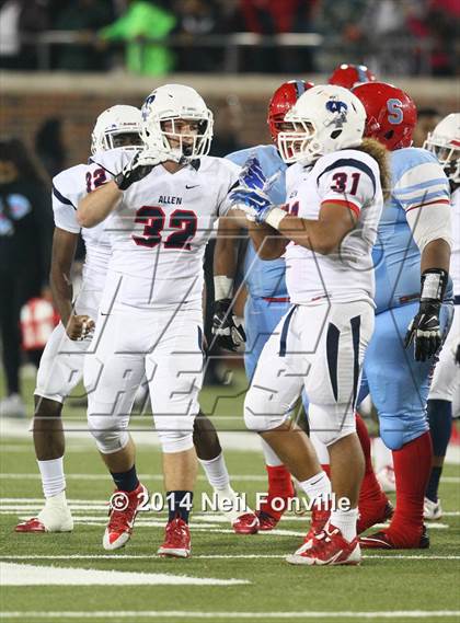 Thumbnail 3 in Skyline vs. Allen (UIL 6A Division I Semifinal) photogallery.