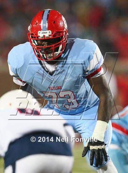 Thumbnail 3 in Skyline vs. Allen (UIL 6A Division I Semifinal) photogallery.