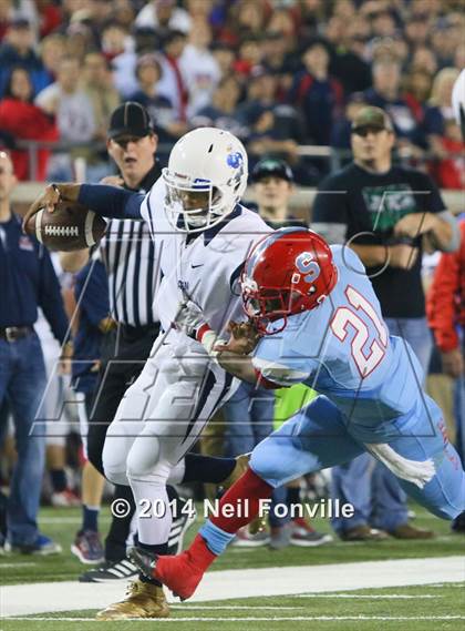 Thumbnail 1 in Skyline vs. Allen (UIL 6A Division I Semifinal) photogallery.