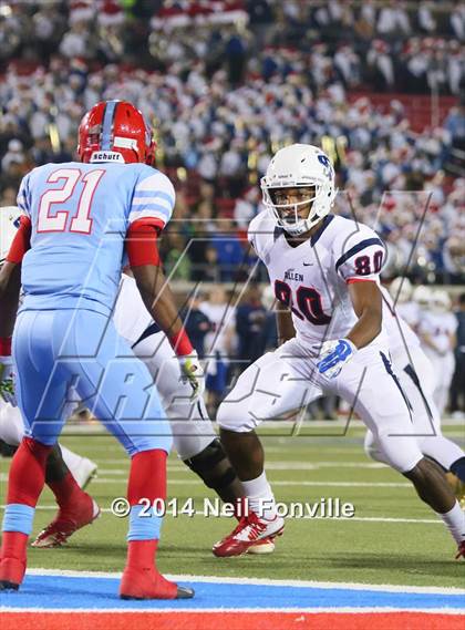 Thumbnail 2 in Skyline vs. Allen (UIL 6A Division I Semifinal) photogallery.