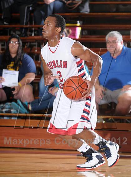 Thumbnail 2 in Sacramento vs. Dublin (Gridley Invitational Basketball Tournament) photogallery.