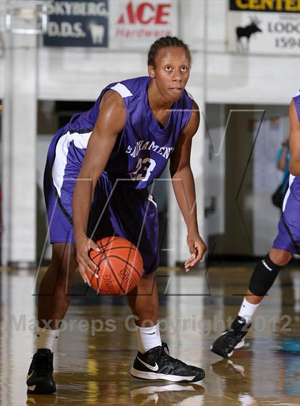 Thumbnail 2 in Sacramento vs. Dublin (Gridley Invitational Basketball Tournament) photogallery.