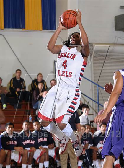 Thumbnail 3 in Sacramento vs. Dublin (Gridley Invitational Basketball Tournament) photogallery.