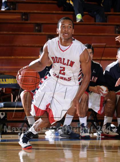 Thumbnail 1 in Sacramento vs. Dublin (Gridley Invitational Basketball Tournament) photogallery.