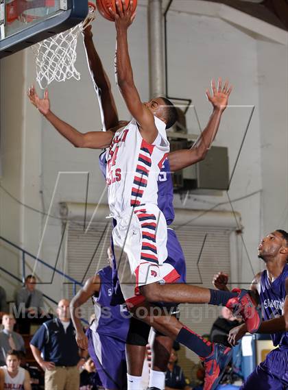 Thumbnail 3 in Sacramento vs. Dublin (Gridley Invitational Basketball Tournament) photogallery.