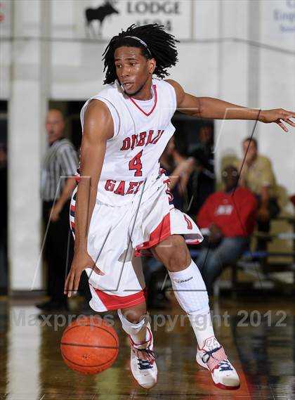 Thumbnail 2 in Sacramento vs. Dublin (Gridley Invitational Basketball Tournament) photogallery.