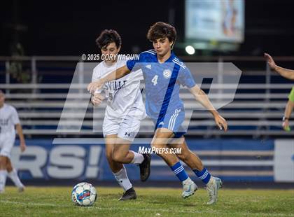 Thumbnail 2 in Vandebilt Catholic vs. Leesville photogallery.