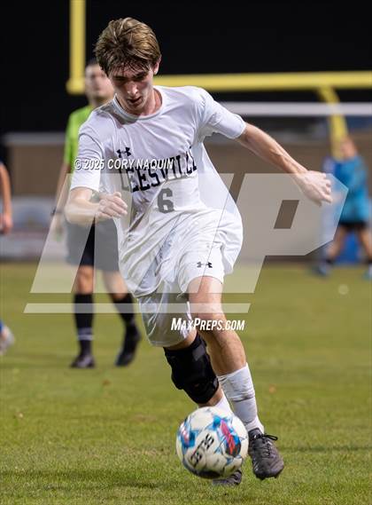 Thumbnail 3 in Vandebilt Catholic vs. Leesville photogallery.