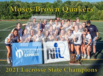 Thumbnail 2 in Moses Brown vs. Barrington (RIIL Division I Final) photogallery.