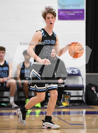 Thumbnail 2 in Northwest Christian vs. Horizon Honors (Coyotes Basketball Invitational) photogallery.