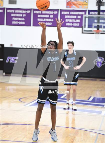 Thumbnail 1 in Northwest Christian vs. Horizon Honors (Coyotes Basketball Invitational) photogallery.