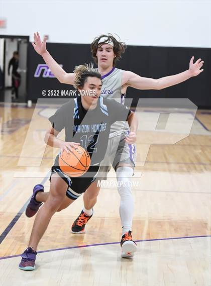 Thumbnail 1 in Northwest Christian vs. Horizon Honors (Coyotes Basketball Invitational) photogallery.