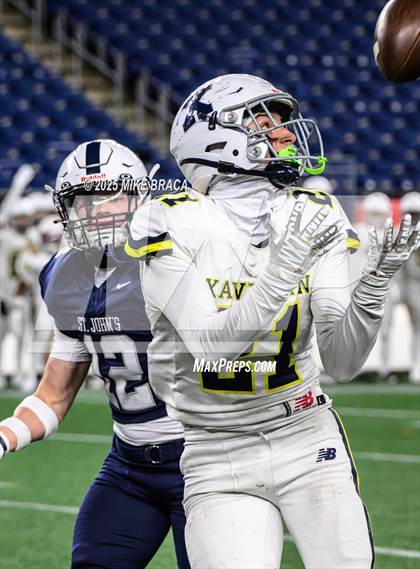 Thumbnail 2 in St. John's Prep vs. Xaverian Brothers (MIAA Division 1 Final) photogallery.