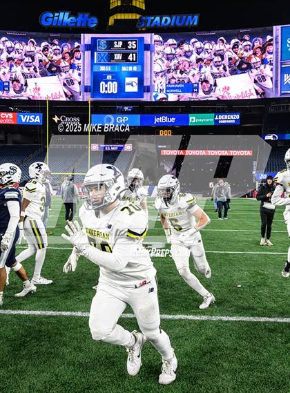 Thumbnail 3 in St. John's Prep vs. Xaverian Brothers (MIAA Division 1 Final) photogallery.