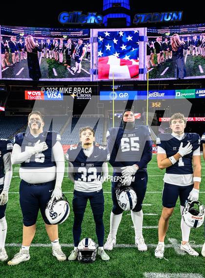 Thumbnail 3 in St. John's Prep vs. Xaverian Brothers (MIAA Division 1 Final) photogallery.