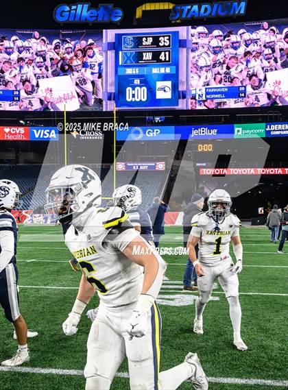 Thumbnail 1 in St. John's Prep vs. Xaverian Brothers (MIAA Division 1 Final) photogallery.