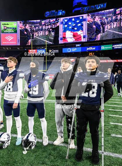 Thumbnail 1 in St. John's Prep vs. Xaverian Brothers (MIAA Division 1 Final) photogallery.