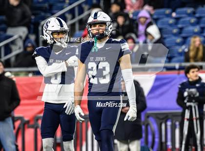 Thumbnail 1 in St. John's Prep vs. Xaverian Brothers (MIAA Division 1 Final) photogallery.
