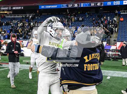 Thumbnail 3 in St. John's Prep vs. Xaverian Brothers (MIAA Division 1 Final) photogallery.