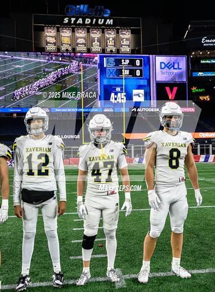 Thumbnail 2 in St. John's Prep vs. Xaverian Brothers (MIAA Division 1 Final) photogallery.