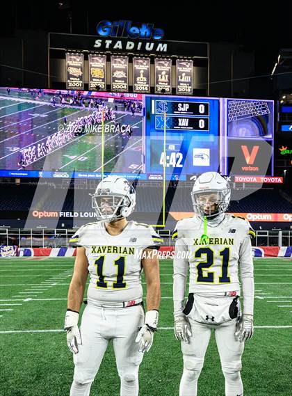 Thumbnail 1 in St. John's Prep vs. Xaverian Brothers (MIAA Division 1 Final) photogallery.