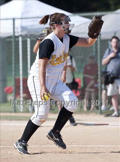 Thumbnail 1 in Pamlico County vs. East Surry (NCHSAA 1A Final) photogallery.
