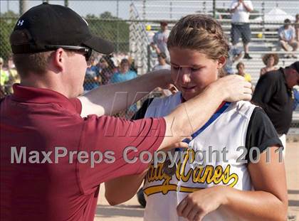 Thumbnail 2 in Pamlico County vs. East Surry (NCHSAA 1A Final) photogallery.