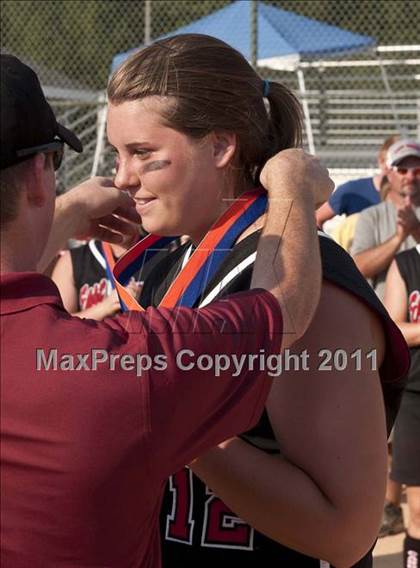 Thumbnail 3 in Pamlico County vs. East Surry (NCHSAA 1A Final) photogallery.