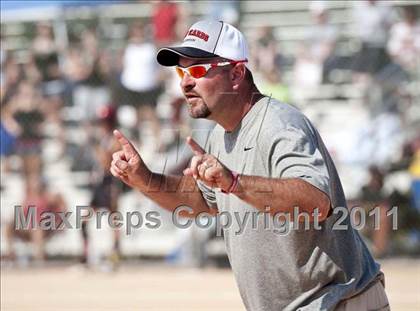 Thumbnail 3 in Pamlico County vs. East Surry (NCHSAA 1A Final) photogallery.