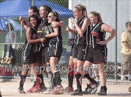 Thumbnail 2 in Pamlico County vs. East Surry (NCHSAA 1A Final) photogallery.